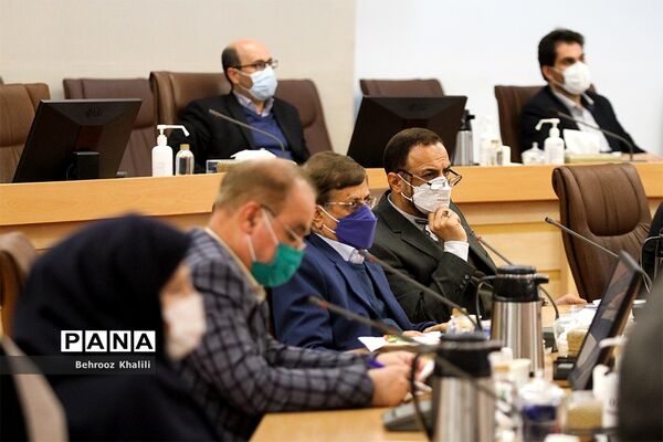 جلسه قرارگاه عملیاتی ستاد ملی مبارزه با کرونا
