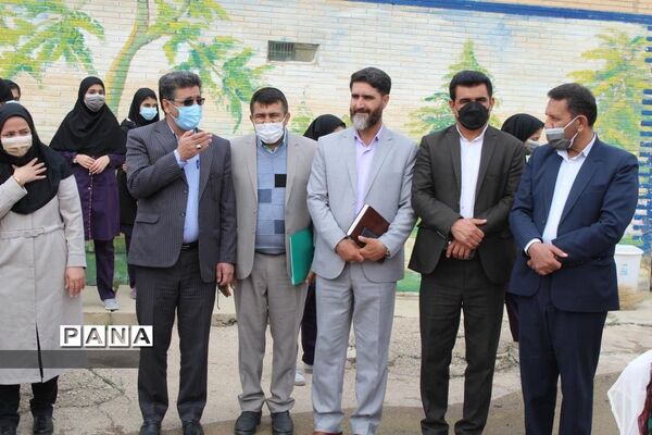 مانور آموزش مخاطرات چهارشنبه‌سوری، دبیرستان دخترانه تیزهوشان یاسوج