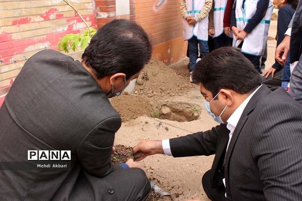 آیین درختکاری در ناحیه 3 اهواز