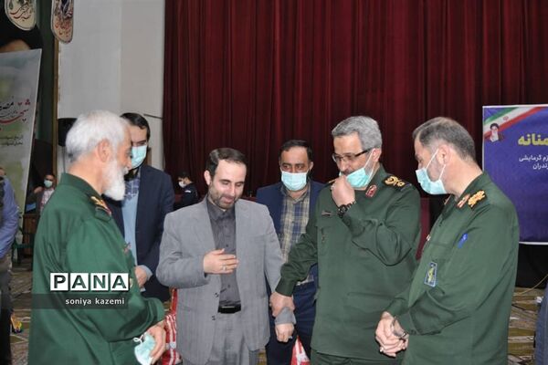 رزمایش همدلی مومنانه در ساری
