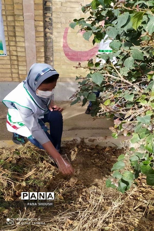 آیین هفته درختکاری در شهرستان شوش