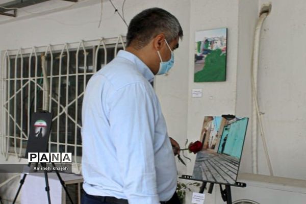 نمایشگاه آثار هنری دانش‌آموزان در بوشهر