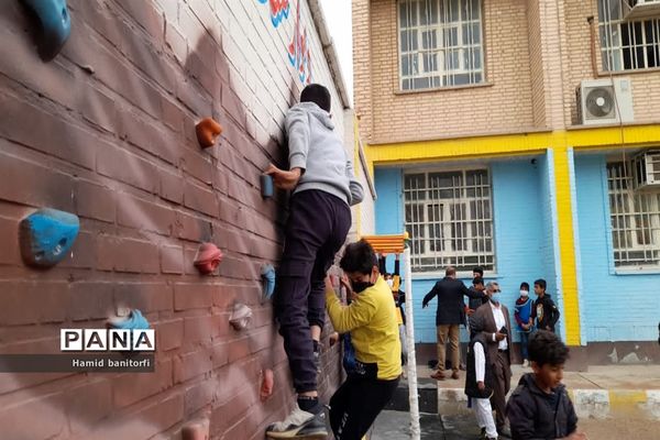 افتتاح مدرسه پویا در حمیدیه