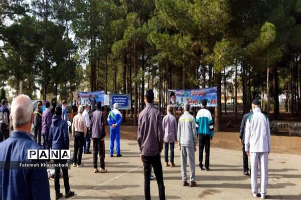 همایش پیاده‌روی بازنشستگان سپاه قم