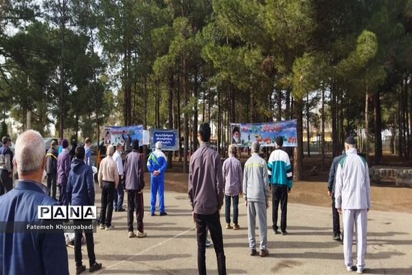 همایش پیاده‌روی بازنشستگان سپاه قم