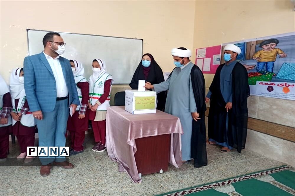 برگزاری جشن نیکوکاری در دبستان حضرت مریم(س) حمیدیه