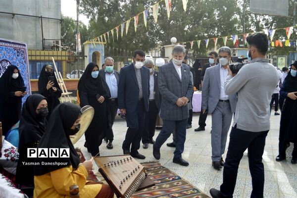 نمایشگاه دستاوردهای معاونت پرورشی و فرهنگی آموزش و پرورش استان بوشهر