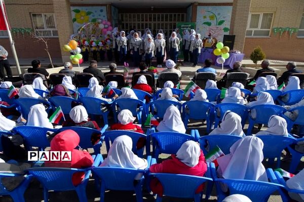 برگزاری مراسم جشن نیکوکاری  و روز درختکاری در شهرستان ورزنه