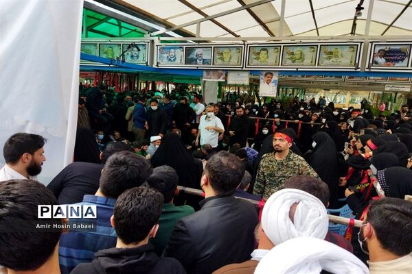 تشییع پیکر شهید مدافع حرم «احسان کربلایی پور» در قم