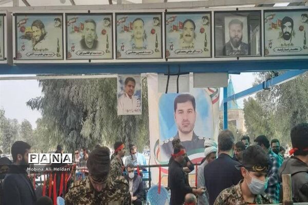 تشییع پیکر شهید مدافع حرم «احسان کربلایی پور» در قم