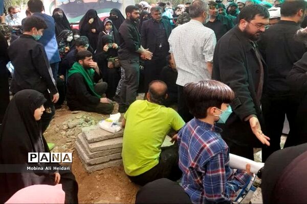 تشییع پیکر شهید مدافع حرم «احسان کربلایی پور» در قم
