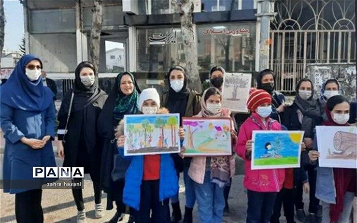 پایان برگزاری پویش ایران سبز در آمل