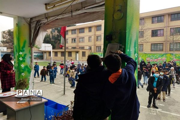 اجرای ( طرح کاپ) در مدرسه حذیف یمانی منطقه ۱۵