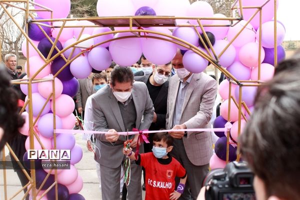 مراسم پروژه آزادسازی مجموعه‌های آموزشی و ورزشی در کرمانشاه