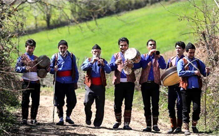 سنت نوروز خوانی در شهرستان گلوگاه/فیلم
