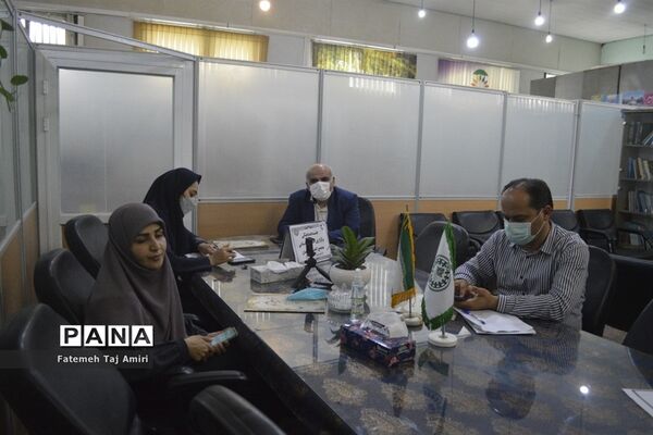 جلسه هماهنگی برگزاری انتخابات استانی مجمع اعضا و مربیان  سازمان دانش‌آموزی استان بوشهر