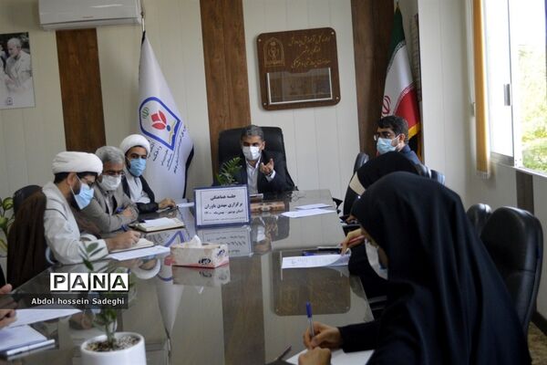 جلسه هماهنگی برگزاری طرح «مهدی یاوران» استان بوشهر