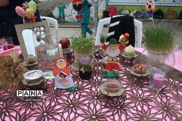 حال و هوای عید نوروز در مدارس گلوگاه