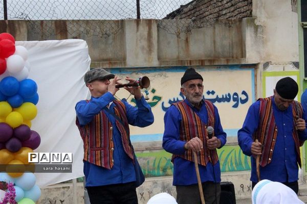 حال و هوای عید نوروز در مدارس گلوگاه