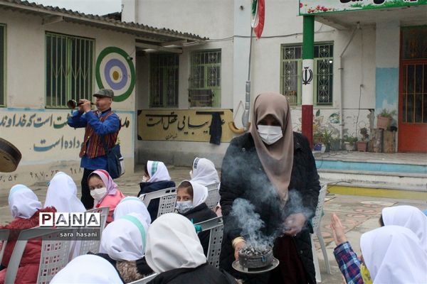 حال و هوای عید نوروز در مدارس گلوگاه