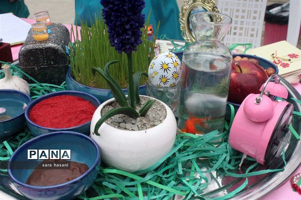 حال و هوای عید نوروز در مدارس گلوگاه