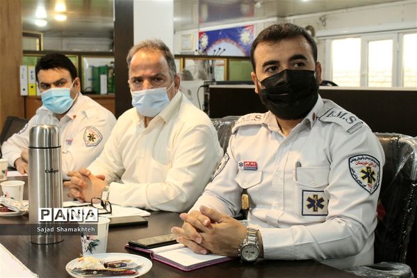 نشست خبری مرکز فوریت‌های پزشکی استان خوزستان