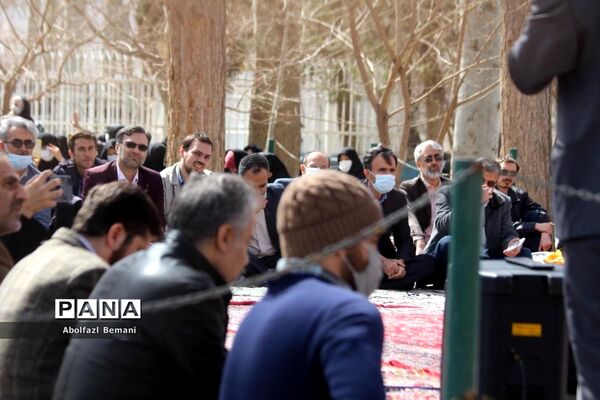 مراسم تقدیر از معاونان پرورشی ناحیه یک قم در اردوگاه ملاصدرا