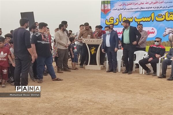 برگزاری اولین دوره مسابقات اسب‌سواری در شهرستان امیدیه