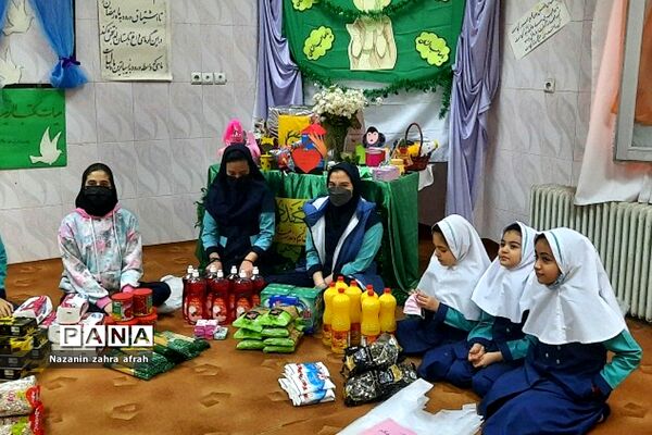 توزیع بسته‌های حمایتی در آخرین سه‌شنبه مهدوی رودهن