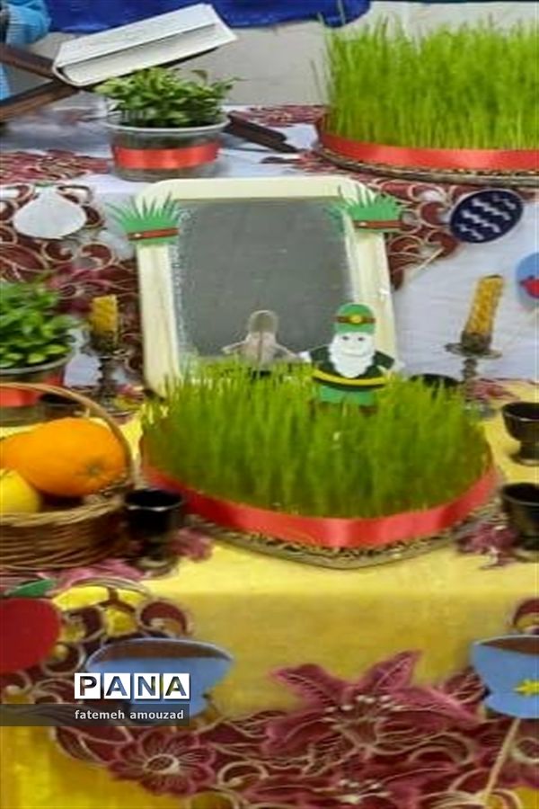 حال و هوای عید نوروز در مدارس گلوگاه