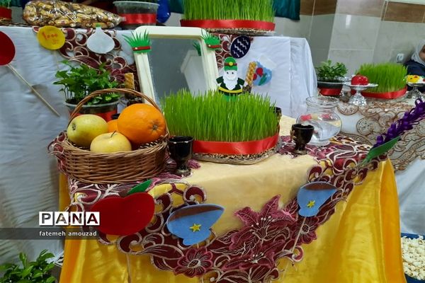 حال و هوای عید نوروز در مدارس گلوگاه