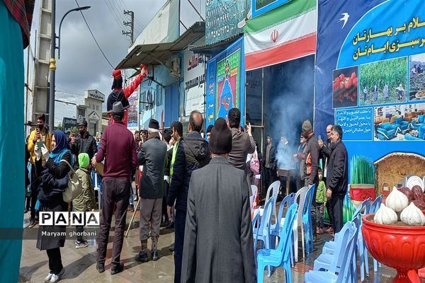 برپایی ایستگاه نوروزی در بهنمیر