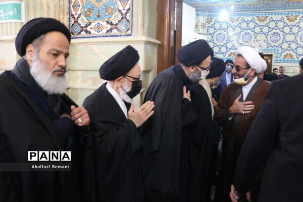 تشییع پیکر آیت الله علوی گرگانی در قم