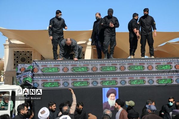 تشییع پیکر آیت الله علوی گرگانی در قم