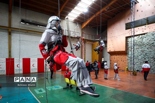 مانور عملیاتی امداد و نجات دانش‌آموزی طرح ملی دادرس