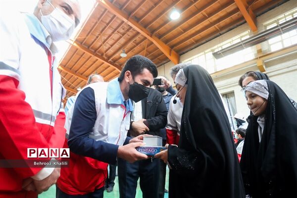 مانور عملیاتی امداد و نجات دانش‌آموزی طرح ملی دادرس