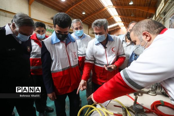 مانور عملیاتی امداد و نجات دانش‌آموزی طرح ملی دادرس