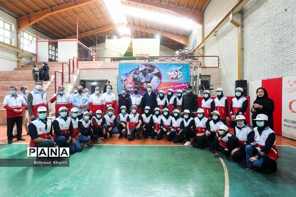 مانور عملیاتی امداد و نجات دانش‌آموزی طرح ملی دادرس