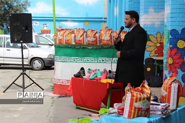 چهاردهمین رزمایش کمک‌های مومنانه بسیج فرهنگیان و دانش‌آموزی ناحیه دو شهر ری