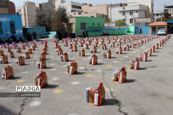 چهاردهمین رزمایش کمک‌های مومنانه بسیج فرهنگیان و دانش‌آموزی ناحیه دو شهر ری