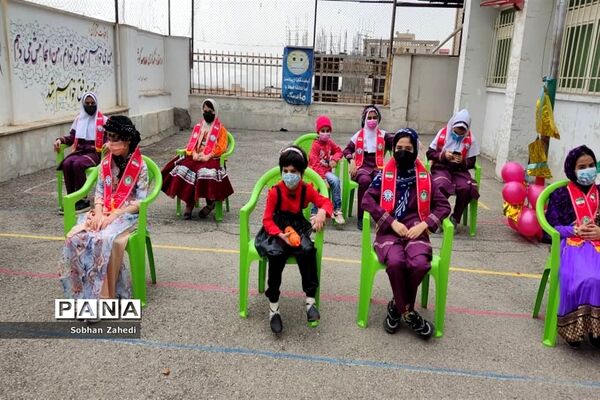 برگزاری جشن‌ چهارشنبه سوری در مدرسه حضرت زهرا(س) رودهن