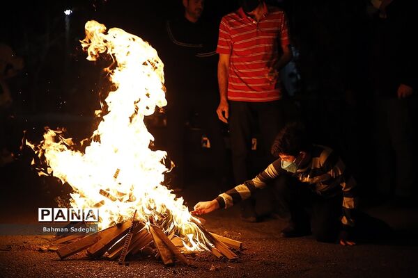 چهارشنبه سوری در تهران