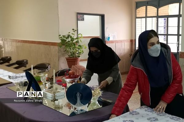 برگزاری مراسم پیشواز بهار در هنرستان مبتکران رودهن