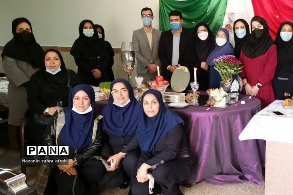 برگزاری مراسم پیشواز بهار در هنرستان مبتکران رودهن