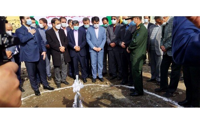 کلنگ‌زنی مجموعه فرهنگی ایثار و شهادت در نیشابور