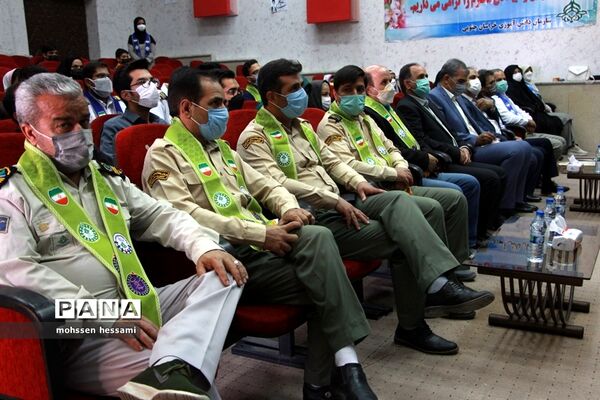 مراسم سپاس و قدردانی از زحمات مدیرسازمان دانش‌آموزی استان خراسان جنوبی
