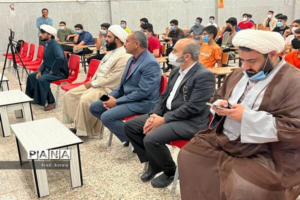 برگزاری جشن تکلیف دانش‌آموزان دختر و پسر در امیدیه