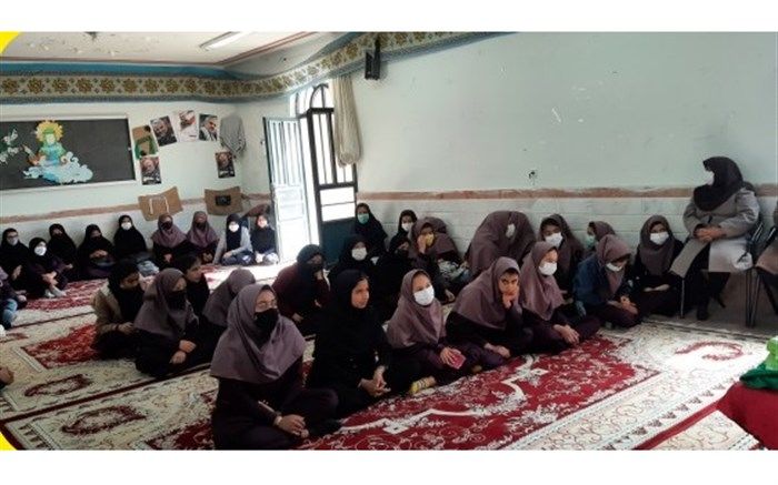 استقبال از نوروز در دبیرستان دخترانه حکمت جعفرآباد+عکس
