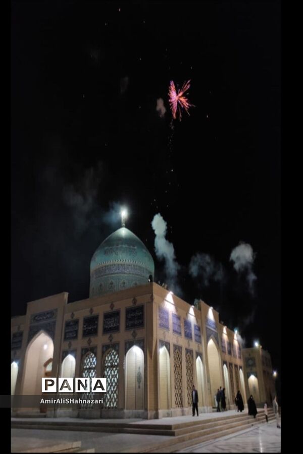 جشن میلاد حضرت مهدی (عج) در زیارتگاه شهید مدرس کاشمر