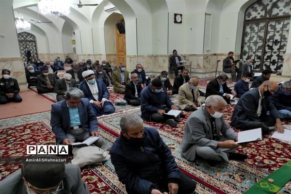 جشن میلاد حضرت مهدی (عج) در زیارتگاه شهید مدرس کاشمر